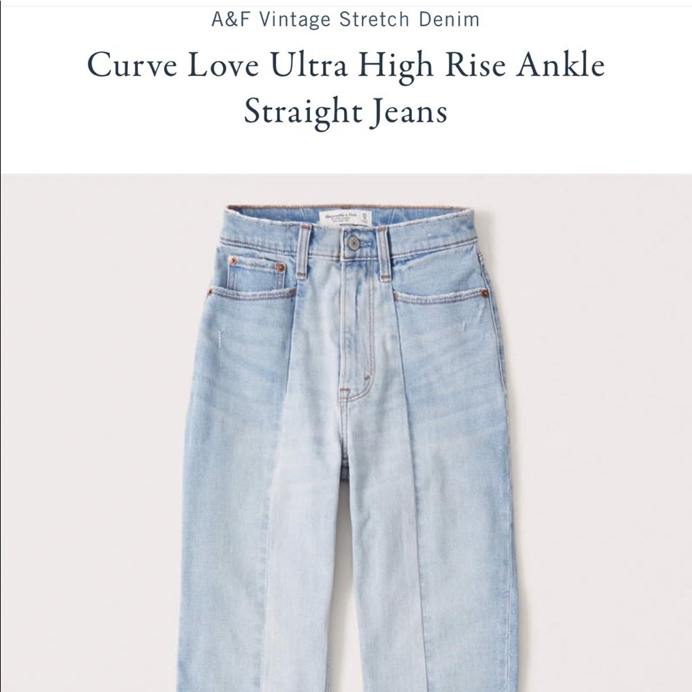 Abercrombie & Fitch Curve Jeans